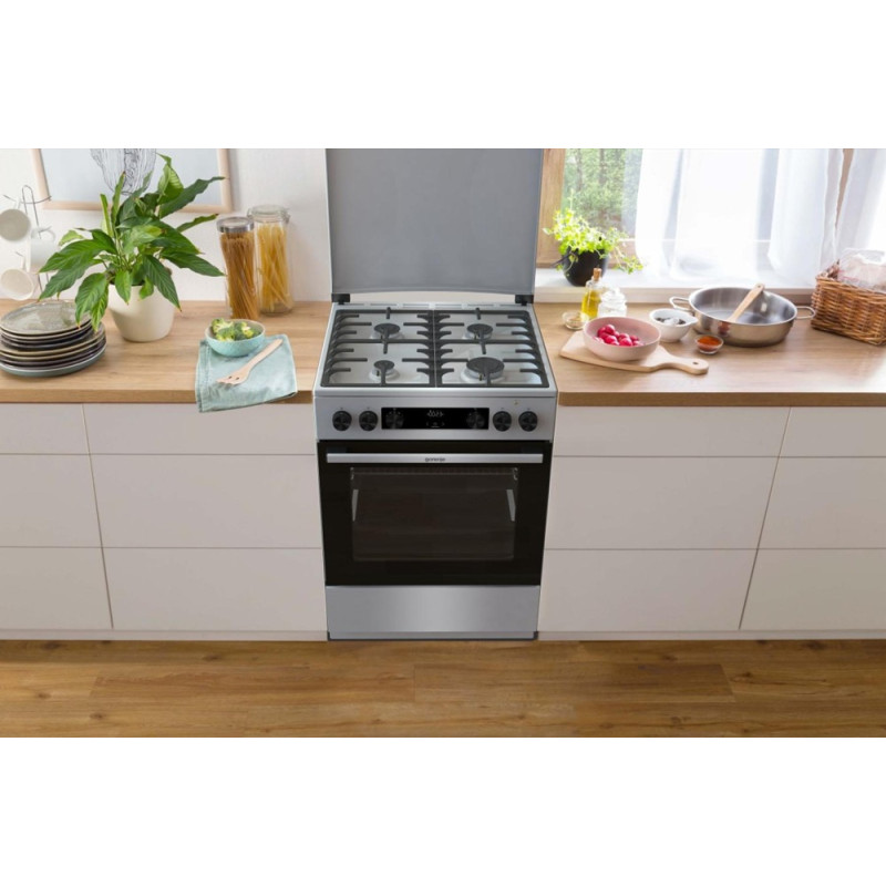 Комбінована плита Gorenje GKS6C71XF (FM6A4D-FPJDB) (7083202)