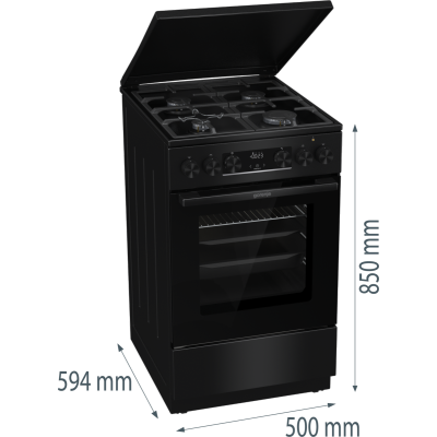 Комбінована плита Gorenje GK5C42BF (FM513D-FPD4B) (7083203)