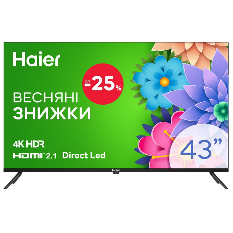 LED-телевізор Haier H43K801UG  (7006307)