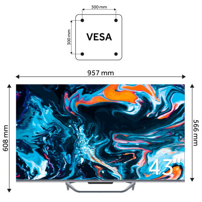 LED-телевизор Haier H43Q800UX  (7006308)
