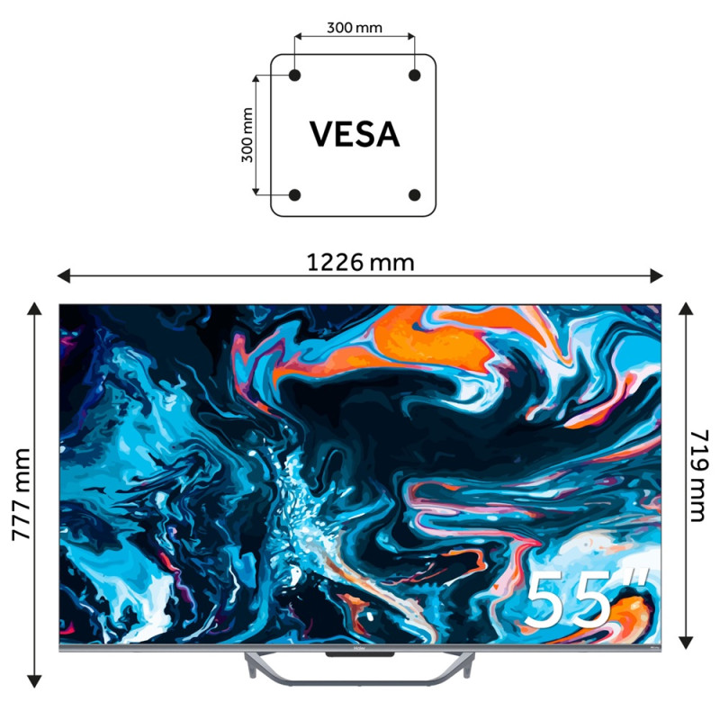 LED-телевізор Haier H55Q800UX  (7006311)