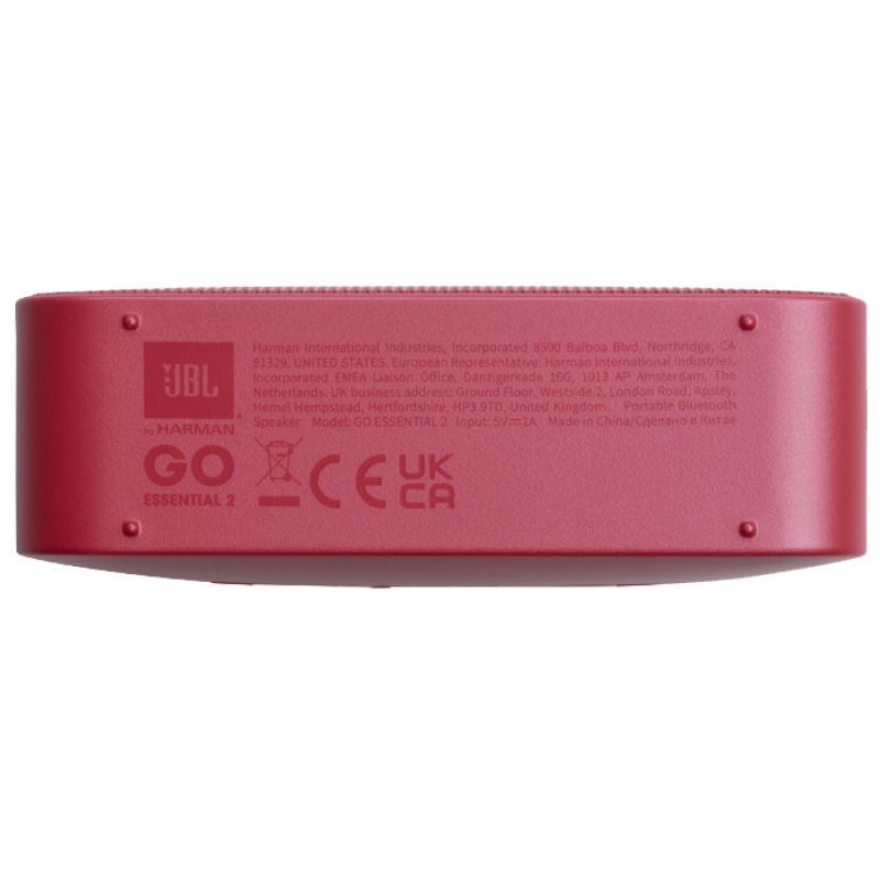 Портативна колонка JBL Go Essential 2 Red (JBLGOES2REDEU) (7089285)