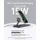 Бездротовий зарядний пристрій Anker MagGo Wireless Charging Station 15W 3-in-1 Pad Black (7089461)