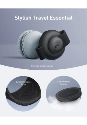 Бездротовий зарядний пристрій Anker MagGo Wireless Charging Pad 15W 3-in-1 Foldable Black (7089464)