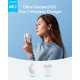 Бездротовий зарядний пристрій Anker MagGo Wireless Charging Pad 15W 3-in-1 Foldable White (7089465)