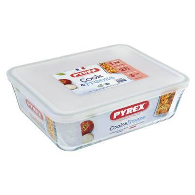 Форма з кришкою Pyrex Cook&Freez, 24х19х8 см (7092353)