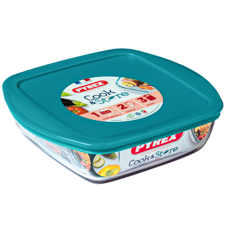 Форма з кришкою Pyrex Cook&Store, 25х22х7 см (7092359)