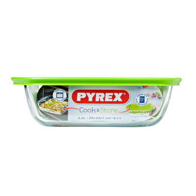 Форма з кришкою Pyrex Cook&Store, 25х22х7 см (7092359)