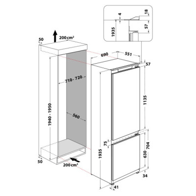 Холодильник Whirlpool WH SP70 T121 (6911042)