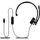 Гарнітура Logitech H570e Corded Mono BLACK-USB-A (981-001426) (7095236)