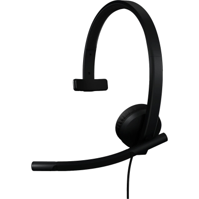 Гарнітура Logitech H570e Corded Mono BLACK-USB-C (981-001427) (7095237)