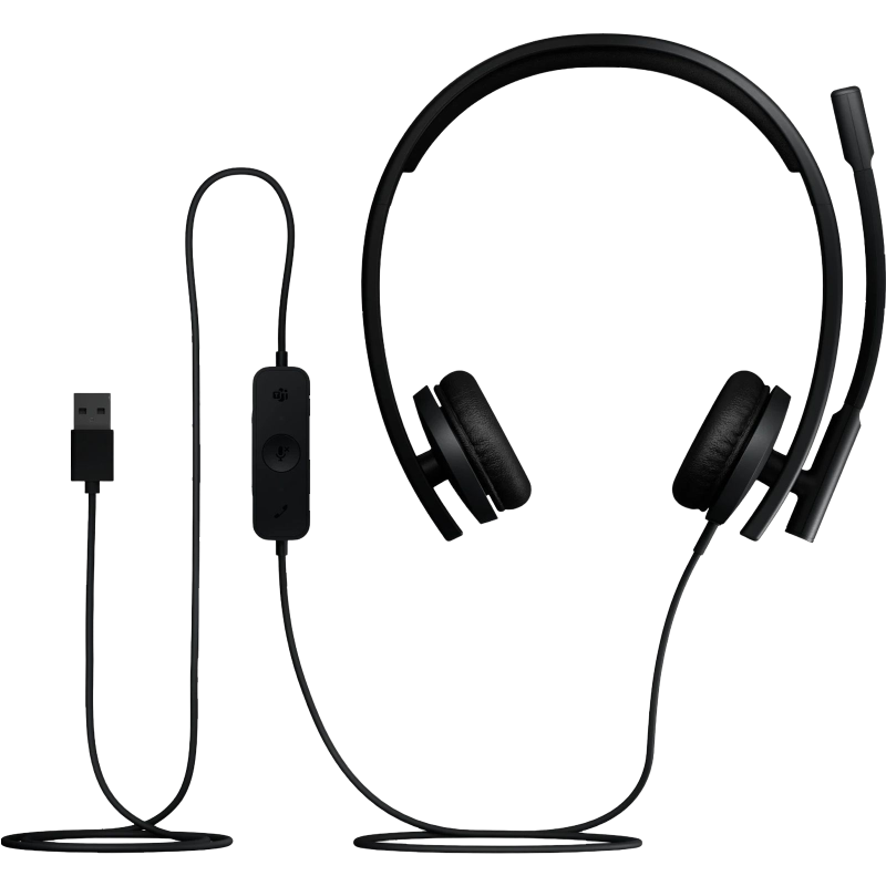 Гарнітура Logitech H570e Corded Mono BLACK-USB-C (981-001431) (7095239)
