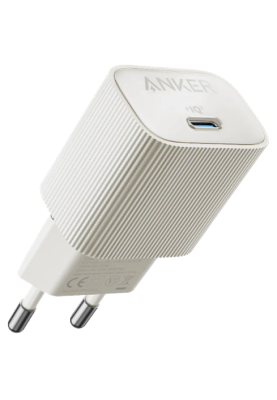 Мережевий зарядний пристрій Anker PowerPort 511 Nano IV - 30W USB-C White (6962736)