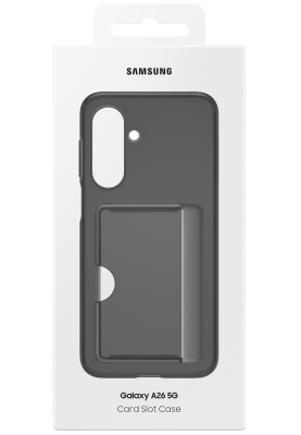 Чохол Samsung A26 Card Slot Case EF-OA266TBEGWW Black  (7092271)
