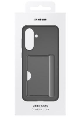 Чохол Samsung A36 Card Slot Case EF-OA366TBEGWW Black  (7092278)