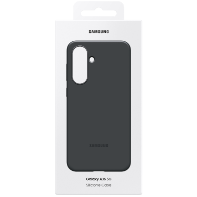 Чохол Samsung A36 Silicone Case EF-PA366CBEGWW Black  (7092282)