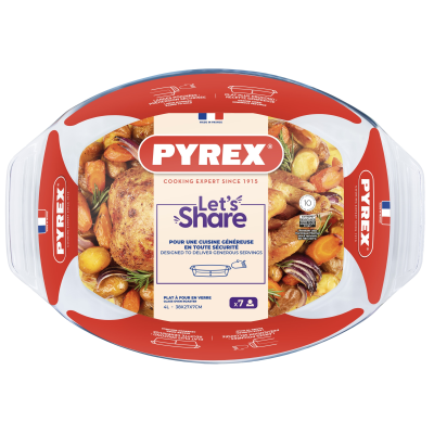 Форма для запікання Pyrex, 38х27х7 см (7092340)
