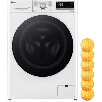 Прально-сушильна машина LG F2V3FG0W (7096461)