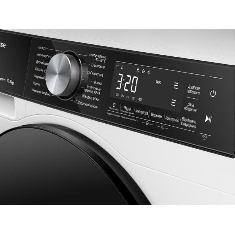 Пральна машина автоматична Hisense WF5S1043BW/UA (7102092) Пральна машина автоматична Hisense WF5S1043BW/UA (7102092)
