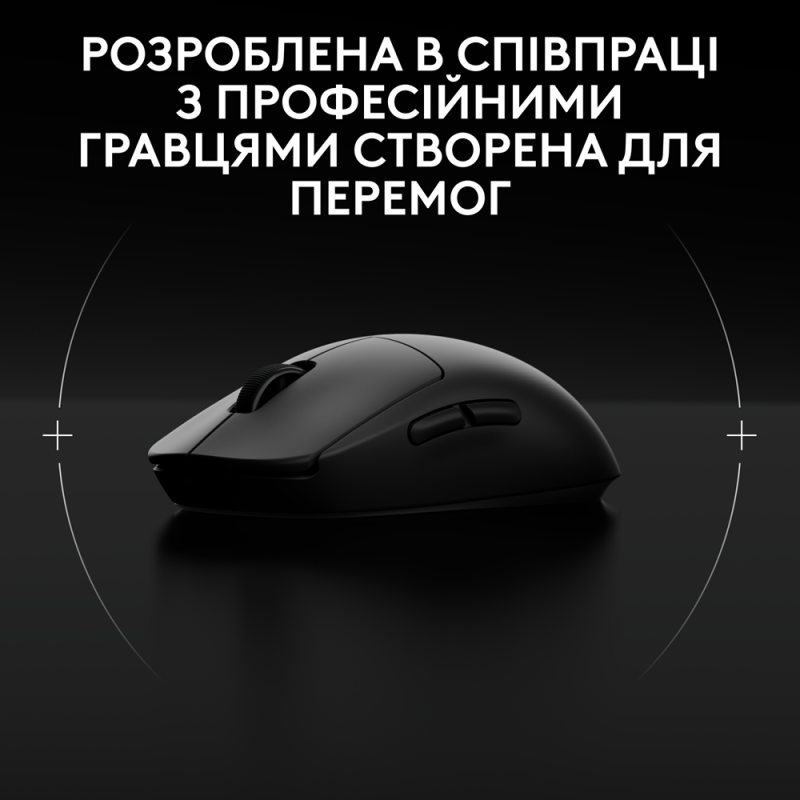 Миша Logitech G PRO 2 Wireless LIGHTSPEED - BLACK (L910-007295)  (7031688)