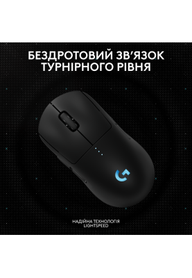 Миша Logitech G PRO 2 Wireless LIGHTSPEED - BLACK (L910-007295)  (7031688)