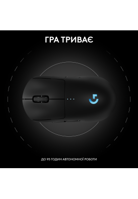 Миша Logitech G PRO 2 Wireless LIGHTSPEED - BLACK (L910-007295)  (7031688)