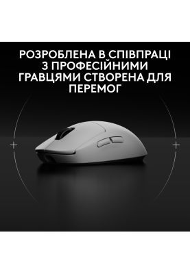 Миша Logitech G PRO 2 Wireless LIGHTSPEED - WHITE (L910-007302)  (7031689)