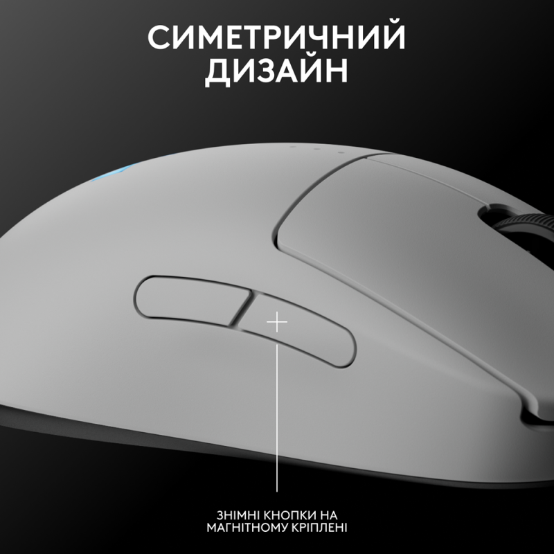 Миша Logitech G PRO 2 Wireless LIGHTSPEED - WHITE (L910-007302)  (7031689)