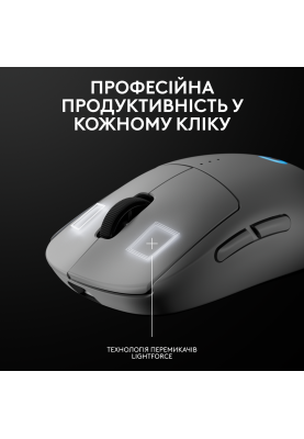 Миша Logitech G PRO 2 Wireless LIGHTSPEED - WHITE (L910-007302)  (7031689)