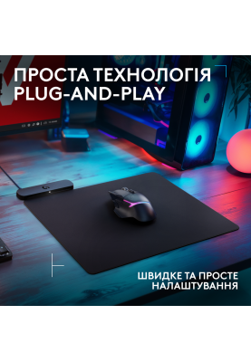 Килимок для мишi Logitech G Powerplay 2 (L947-000003) (7106522)