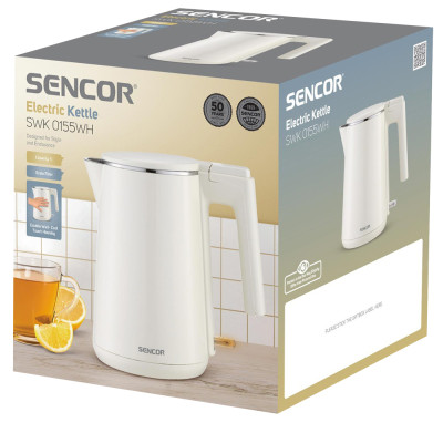 Електрочайник Sencor SWK 0155WH (7099679)