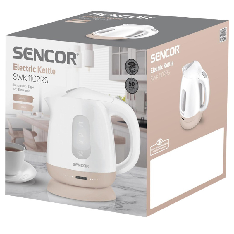 Електрочайник Sencor SWK 1102RS (7099686) Електрочайник Sencor SWK 1102RS (7099686)