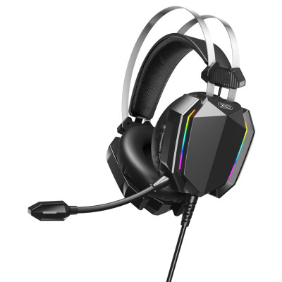 Гарнітура XO GE-07 Static RGB Long mic Gaming USB+Dual 3.5mm (7106523)
