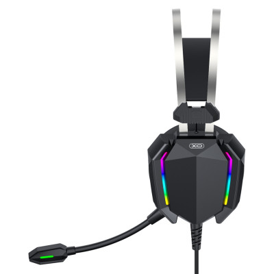Гарнітура XO GE-07 Static RGB Long mic Gaming USB+Dual 3.5mm (7106523)