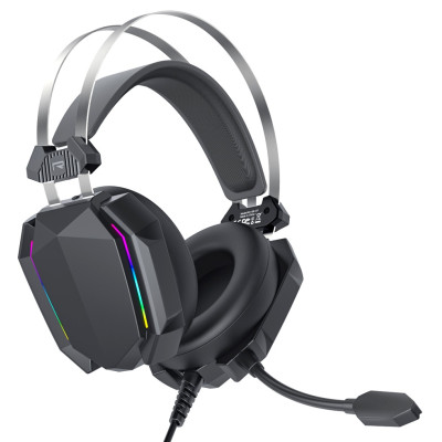 Гарнітура XO GE-07 Static RGB Long mic Gaming USB+Dual 3.5mm (7106523)