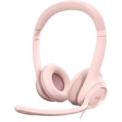 Гарнітура Logitech USB H390 (981-001281) Rose (6857748)