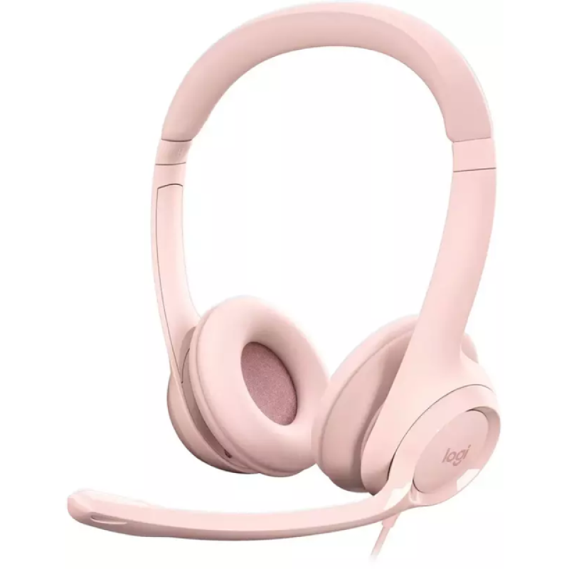 Гарнітура Logitech USB H390 (981-001281) Rose  (6857748)