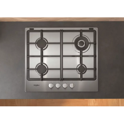 Газова варильна поверхня Whirlpool TGML 661 IX R (6996872)