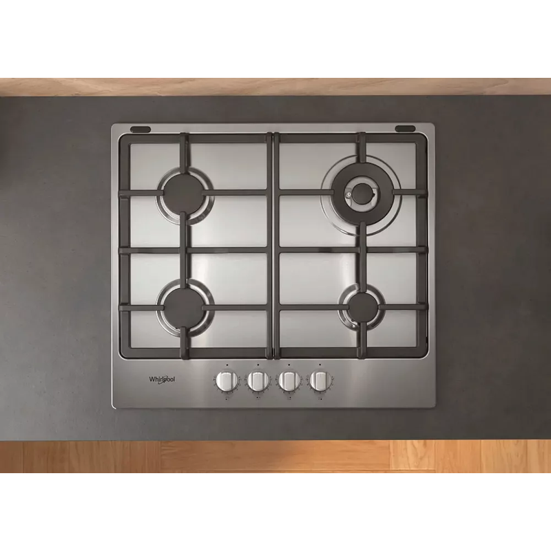 Газова варильна поверхня Whirlpool TGML 661 IX R (6996872)