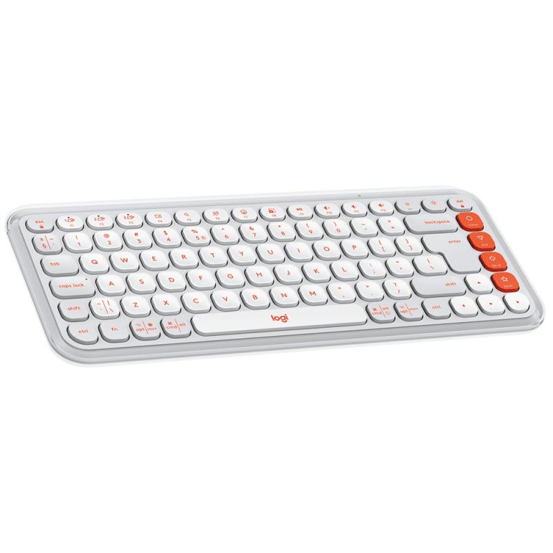 Клавіатура Logitech POP Icon Keys OFF WHITE US INT'L (L920-013072)  (7031708)
