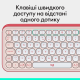 Клавіатура Logitech POP Icon Keys ROSE US INT'L (L920-013073)  (7031709)