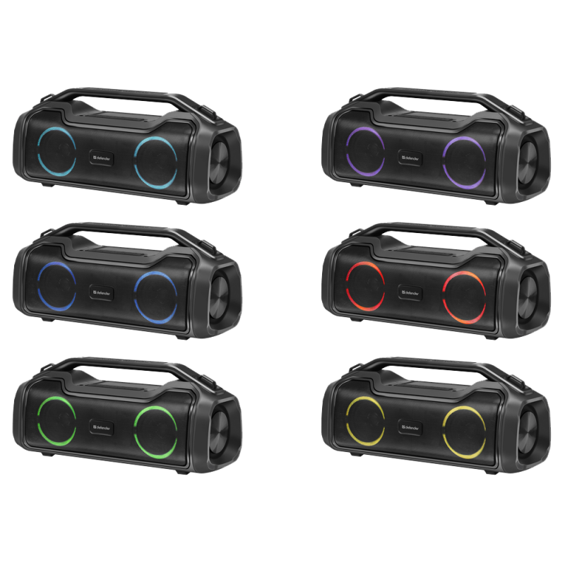 Портативна акустика Defender Beatbox 50 Black (65950) (7055827)