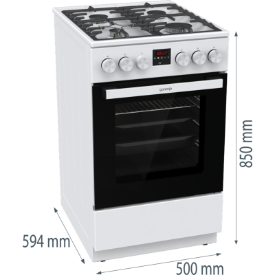 Газова плита Gorenje GGI5C21WF-B (7076251)