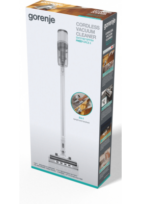 Акумуляторний пілосос Gorenje SVC216210FFIIW (7120161)
