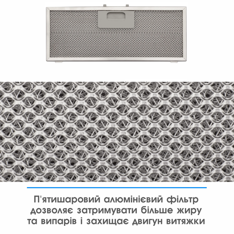Витяжка Eleyus URBAN 960 LED 52 WH (6940363)