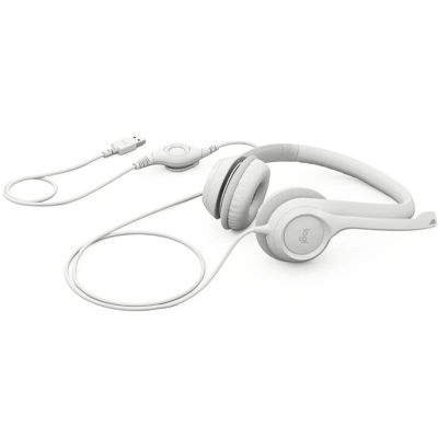 Гарнітура Logitech USB H390 (981-001286) White (6857749)