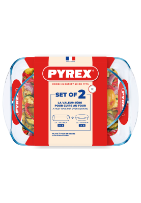 Набір форм для запікання Pyrex, 2 предмети (7092332)