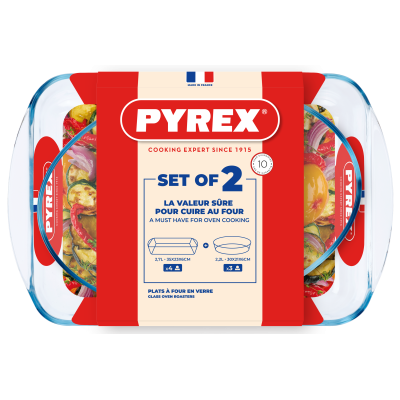 Набір форм для запікання Pyrex, 2 предмети (7092332)