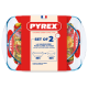 Набір форм для запікання Pyrex, 2 предмети (7092332)