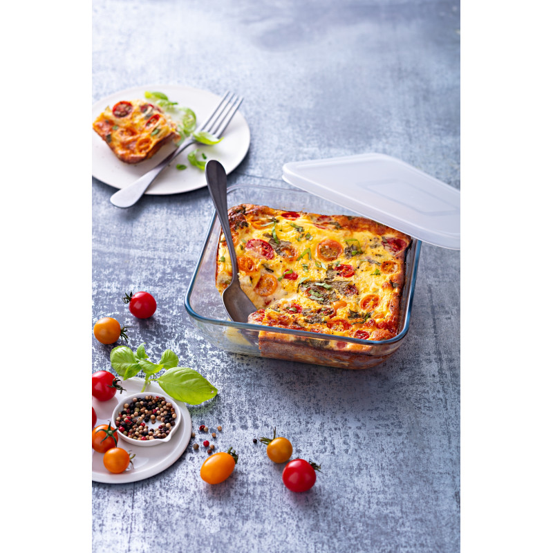 Форма з кришкою Pyrex Daily, 20х20 см (7092345)